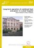 GOOD PRACTICE CASE STUDY 291. Long-term operation of combined heat and power in a small hospital Royal Hospital for Neuro-disability