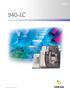 HPLC 940-LC ANALY TIC AL TO PREPARATIVE LIQUID CHROMATOGRAPHY SOLUTIONS.
