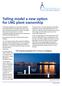 Tolling model a new op on for LNG plant ownership