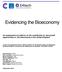 Evidencing the Bioeconomy