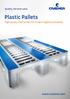 Plastic Pallets High-quality load carriers for modern logistics processes