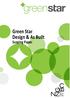 Green Star Design & As Built. Scoping Paper