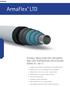 ArmaFlex LTD FLEXIBLE INSULATION FOR CRYOGENIC AND LOW TEMPERATURE APPLICATIONS DOWN TO -180 C