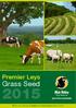 Premier Leys. Grass Seed. Premier Leys Visit us online at