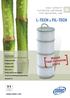 L-TECH & FIL-TECH REDUCE YOUR FILTRATION COSTS.   HIGH CAPACITY FILTRATION CARTRIDGE FOR INDUSTRIAL USE APPLICATIONS