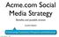 Acme.com Social Media Strategy