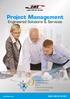 Project Management Engineered Solutions & Services