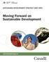 Moving Forward on Sustainable Development