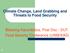 Threats to Food Security. Food Security Conference (UNW/KAS)