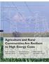Agriculture and Rural Communities Are Resilient to High Energy Costs