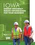 IOWA ENERGY EFFICIENCY REBATE INFORMATION FOR YOUR BUSINESS