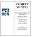 PROJECT MANUAL DIVISION 2 AIRFIELD STANDARDS Annual Airfield Pavement Rehabilitation CONTRACT NO Issued for Bid March 28, 2016