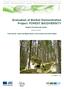 Evaluation of BioSoil Demonstration Project: FOREST BIODIVERSITY