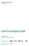 Cash Crop Report 2009