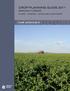 CROP PLANNING GUIDE 2011 SPECIALTY CROPS PULSES OILSEEDS SPICES AND OTHER CROPS AGRICULTURE FARM MANAGEMENT