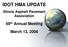 IDOT HMA UPDATE. 69 th Annual Meeting. March 13, Illinois Asphalt Pavement Association
