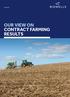 Spring 2017 OUR VIEW ON CONTRACT FARMING