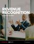 REVENUE RECOGNITION Complexity Simplified