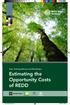 New Training Manual and Workshops. Estimating the Opportunity Costs of REDD. redd_brochure.indd 1 6/18/10 16:50