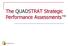 The QUADSTRAT Strategic Performance Assessments. QuadStrat Tutorial