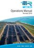 Operations Manual. Revised 2016