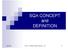 SQA CONCEPT and DEFINITION. 12/08/2006 SE7161 Software Quality Assurance - HLZ 1