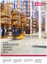 WAREHOUSE MARKET REPORT Moscow RESEARCH H HIGHLIGHTS. The vacancy rate dropped down to 6.1%, or approximately 836,000 sq m.