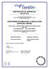 CERTIFICATE OF APPROVAL No CF 579 FIRETHERM INTUMESCENT & INSULATION SUPPLIES LIMITED