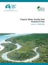 Tropical Water Quality Hub Research Plan. Version 1 APPROVED
