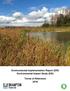 Environmental Implementation Report (EIR) Environmental Impact Study (EIS)