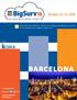 BARCELONA. October 25 27, 2018 BIG DATA MEETS SURVEY SCIENCE.   or join the conversation with #BigSurv18