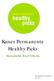 Kaiser Permanente Healthy Picks