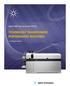 Agilent 8800 Triple Quadrupole ICP-MS TECHNOLOGY TRANSFORMED. PERFORMANCE REDEFINED.