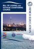 BILL OF LADING AND VOYAGE CHARTERING COURSE
