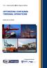 OPTIMIZING CONTAINER TERMINAL OPERATIONS