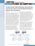 TDLAS. Application Note. Tunable Diode Laser Absorption Spectroscopy (TDLAS) for Carbon Dioxide Measurements In Natural Gas Processing