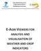 E-AGRI VIEWERS FOR ANALYSIS AND VISUALISATION OF WEATHER AND CROP INDICATORS