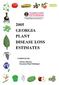 2005 Georgia Plant Disease Loss Estimates