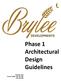 Phase 1 Architectural Design Guidelines PO BOX 1348 Turner Valley, AB, T0L 2A