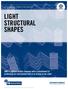 LIGHT STRUCTURAL SHAPES