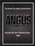 The American Angus Association. Serving The Beef Industry Since