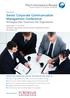 Senior Corporate Communication Management Conference Strategies that Transform the Organization