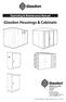 Operating & Maintenance Manual. Glasdon Housings & Cabinets