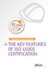 AFNOR ISO OCCUPATIONAL HEALTH AND SAFETY. Occupational Health and Safety THE KEY FEATURES OF ISO CERTIFICATION