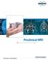 Preclinical MRI. Solutions for Small Animal Imaging. Molecular Imaging