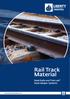 Rail Track Material. Steel Rails and Trak-Lok Steel Sleeper Systems.   MEMBER OF
