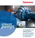 armoured pumps for installations in the chemical industry for treatment systems for tunnel and special civil engineering