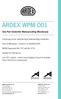 ARDEX WPM 001. One-Part Undertile Waterproofing Membrane. Fast-drying acrylic undertile liquid waterproofing membrane