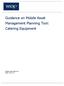 Guidance on Mobile Asset Management Planning Tool: Catering Equipment