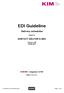 EDI Guideline Delivery schedules based on EDIFACT DELFOR D.96A Version